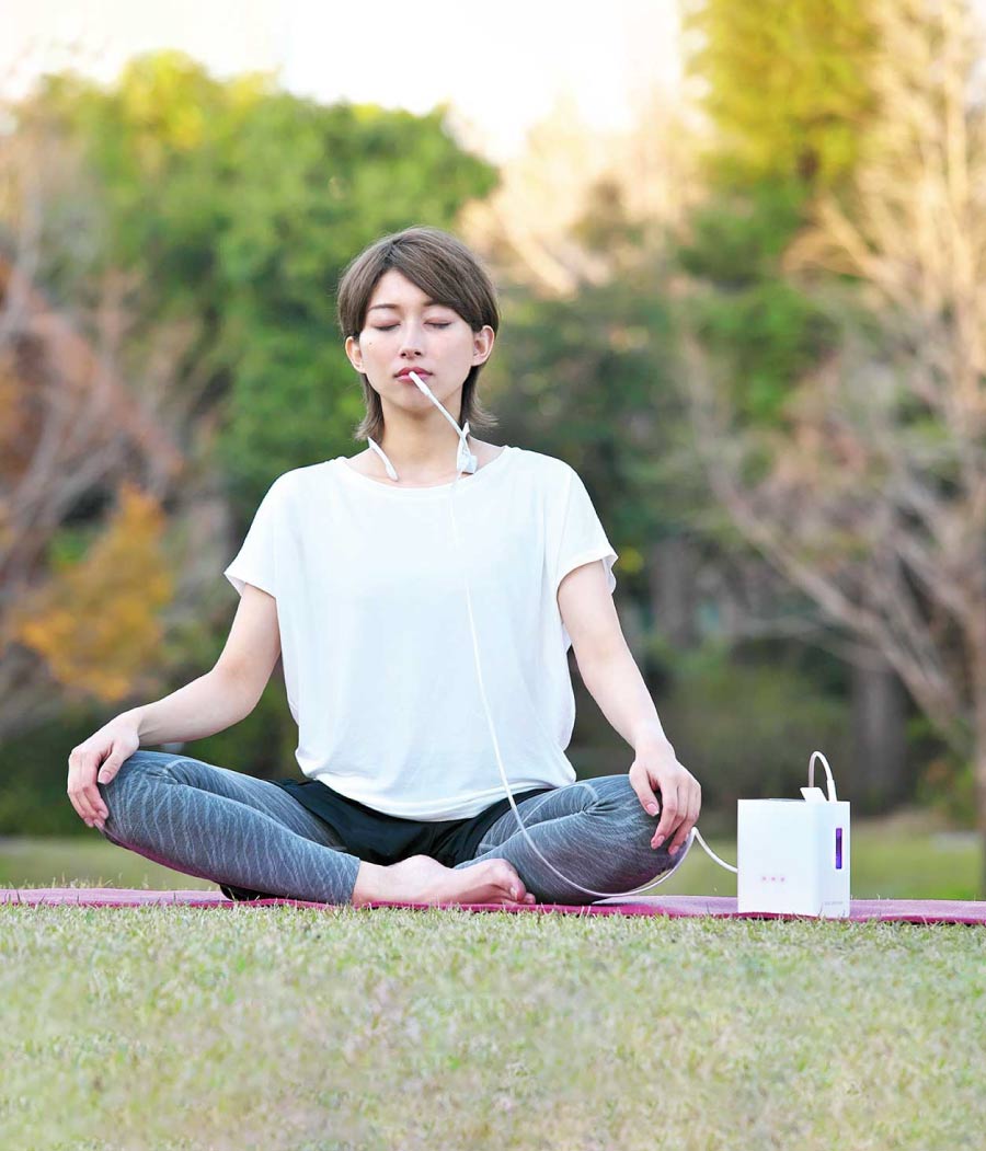 水素使用中の画像